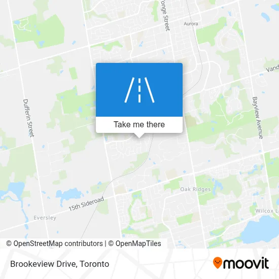 Brookeview Drive map