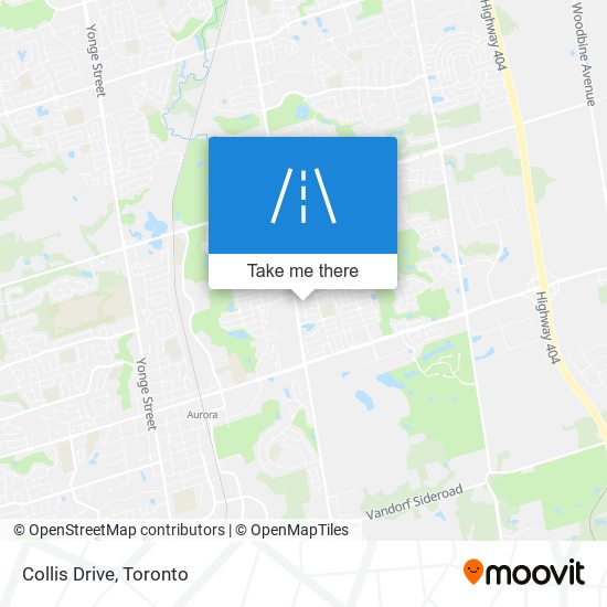 Collis Drive map