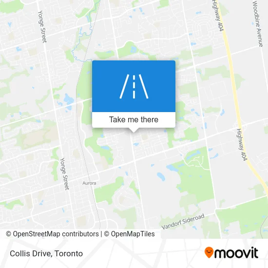 Collis Drive map