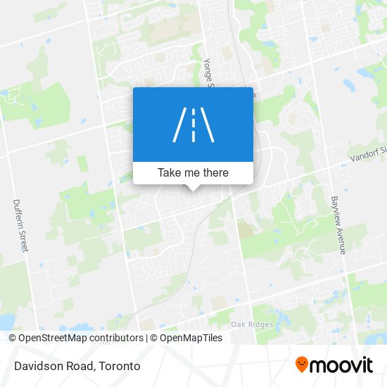 Davidson Road map