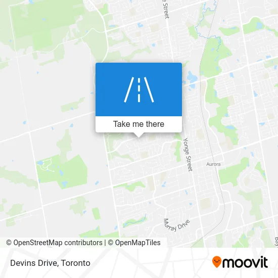 Devins Drive map