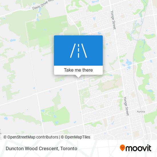 Duncton Wood Crescent map