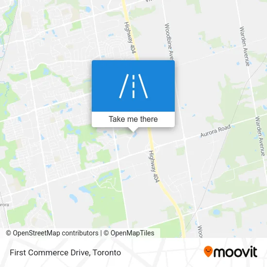 First Commerce Drive map