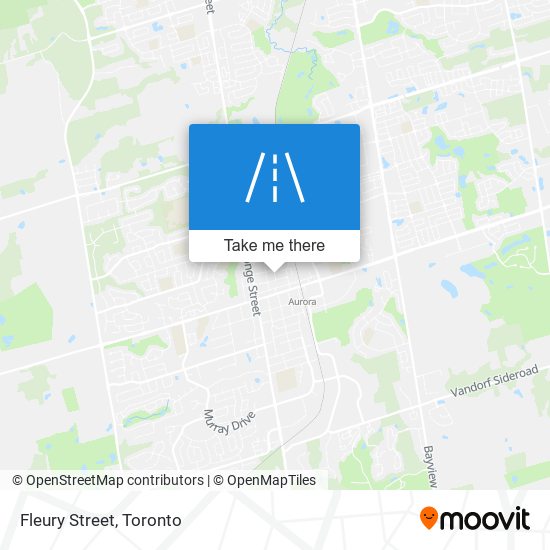 Fleury Street map