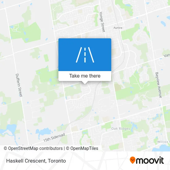 Haskell Crescent map