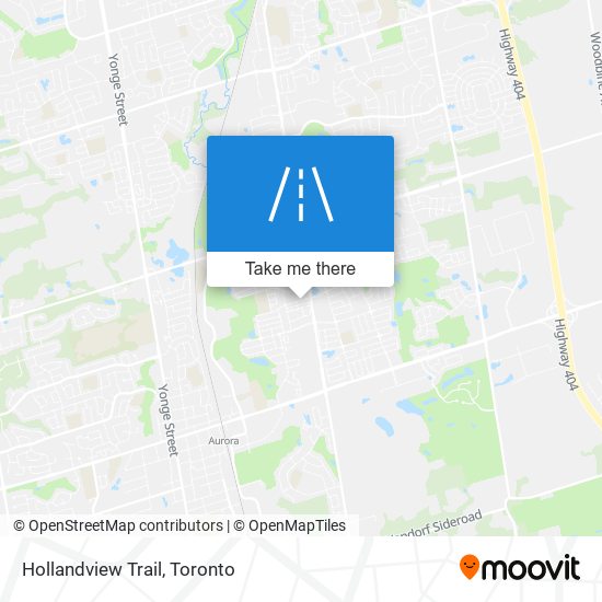 Hollandview Trail plan