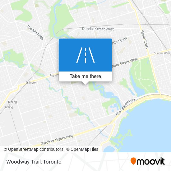 Woodway Trail map