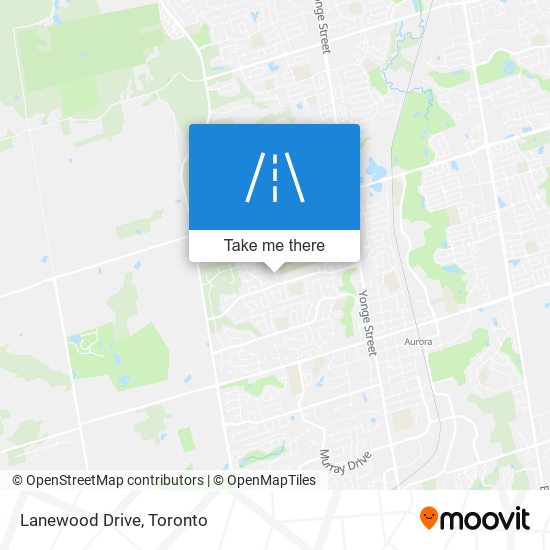 Lanewood Drive map