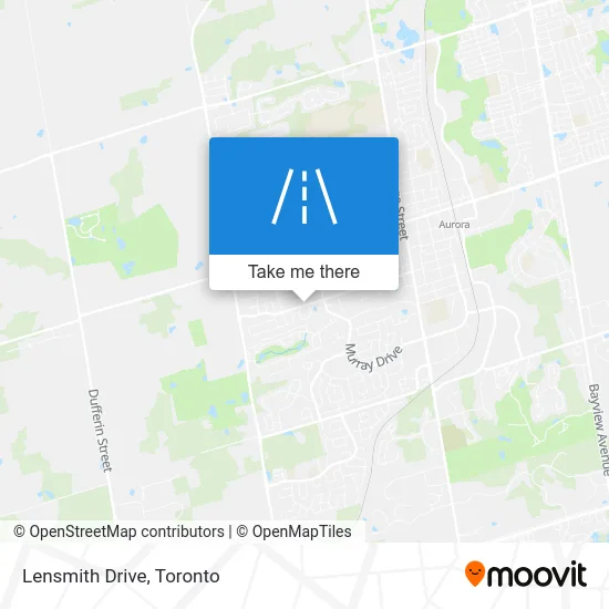Lensmith Drive map