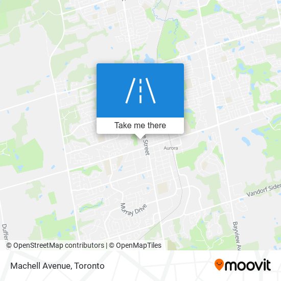 Machell Avenue map