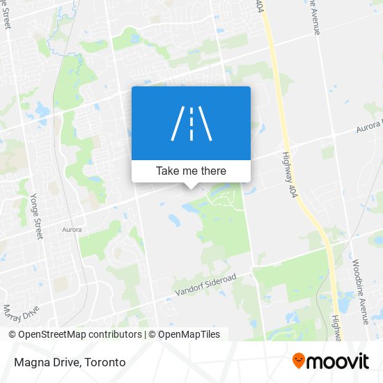 Magna Drive map