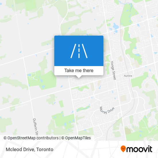 Mcleod Drive map