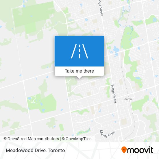 Meadowood Drive map