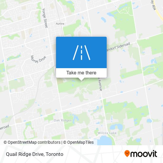 Quail Ridge Drive map