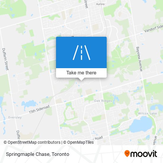 Springmaple Chase map