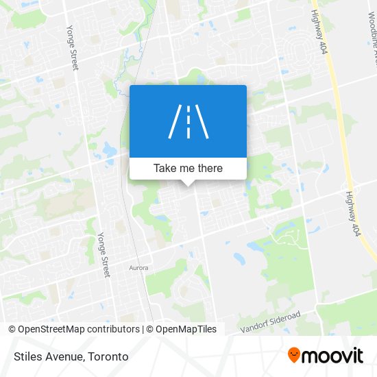 Stiles Avenue map