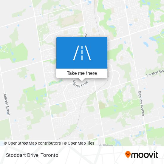 Stoddart Drive map