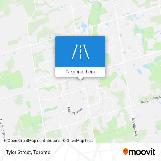 Tyler Street map