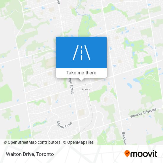 Walton Drive map