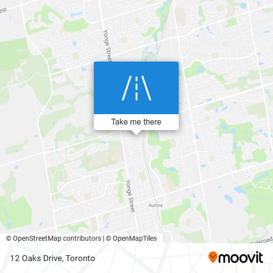 12 Oaks Drive map