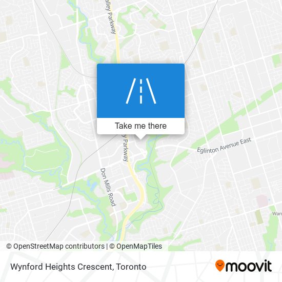 Wynford Heights Crescent map