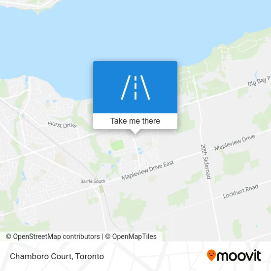 Chamboro Court map