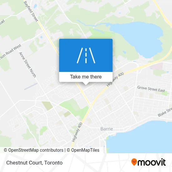 Chestnut Court map