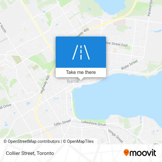 Collier Street map