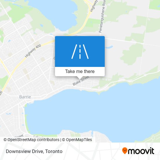 Downsview Drive map