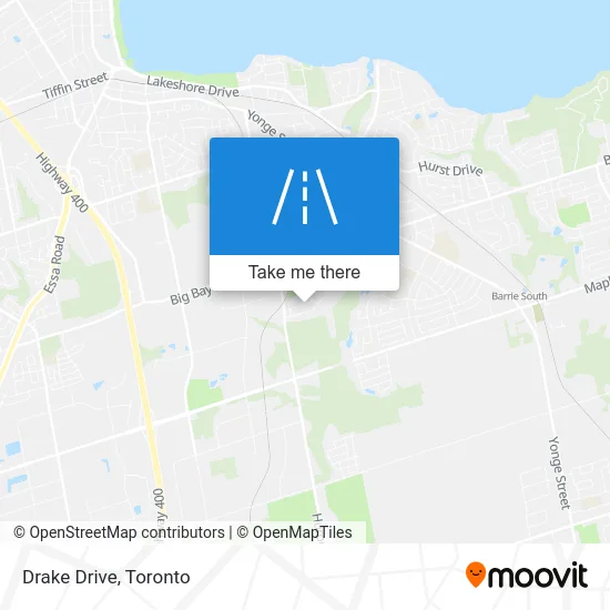Drake Drive map