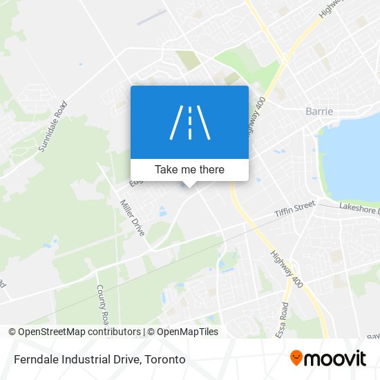 Ferndale Industrial Drive map