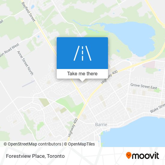 Forestview Place map