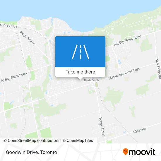 Goodwin Drive map