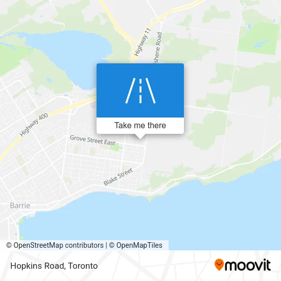 Hopkins Road map
