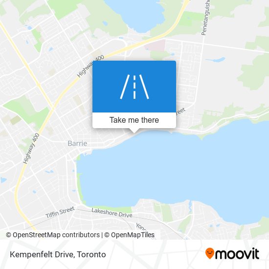 Kempenfelt Drive map