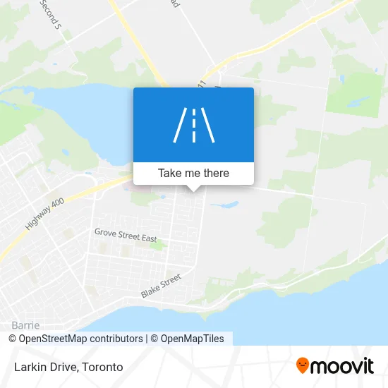 Larkin Drive map