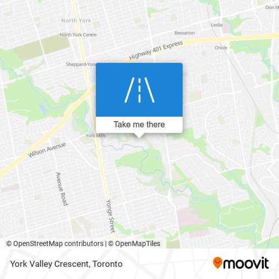 York Valley Crescent plan