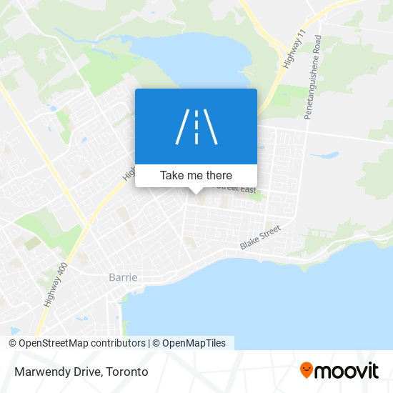 Marwendy Drive map