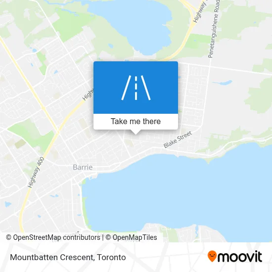 Mountbatten Crescent map