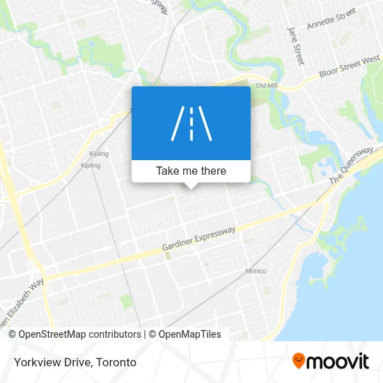 Yorkview Drive map