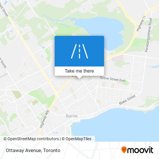 Ottaway Avenue map
