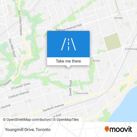 Youngmill Drive map