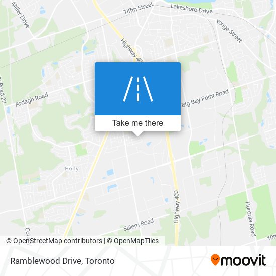 Ramblewood Drive map