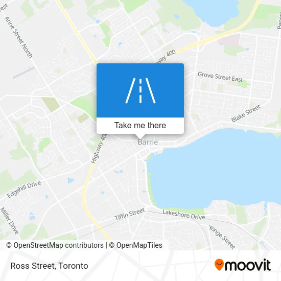 Ross Street map