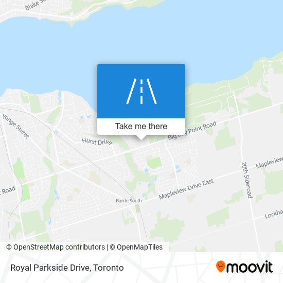 Royal Parkside Drive map