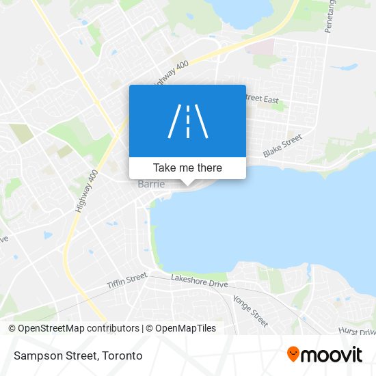 Sampson Street plan