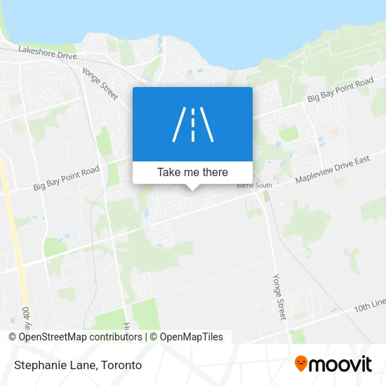 Stephanie Lane map
