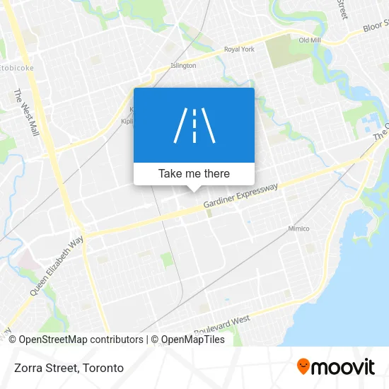 Zorra Street map