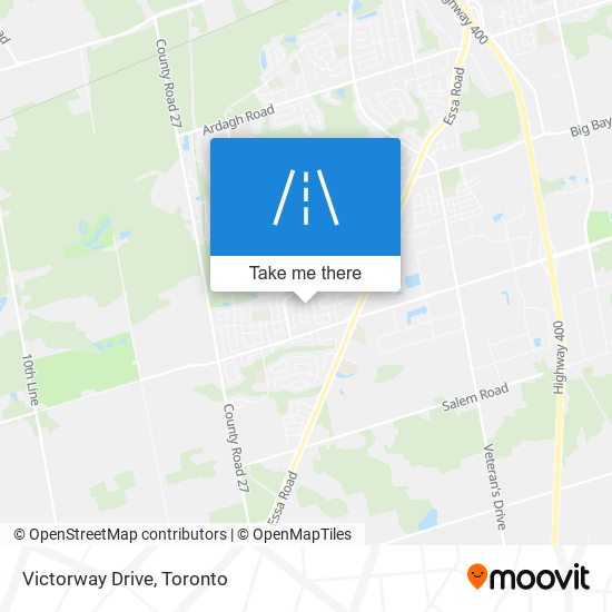 Victorway Drive map