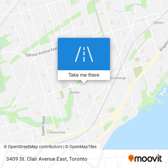 3409 St. Clair Avenue East map